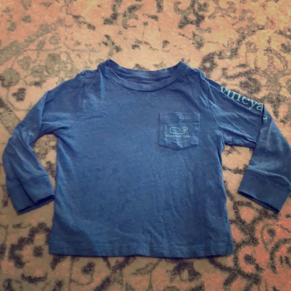 Boys XL NWT Vineyard Vines “Vintage Whale” Edgartown L//S T-Shirt - Youth 18
